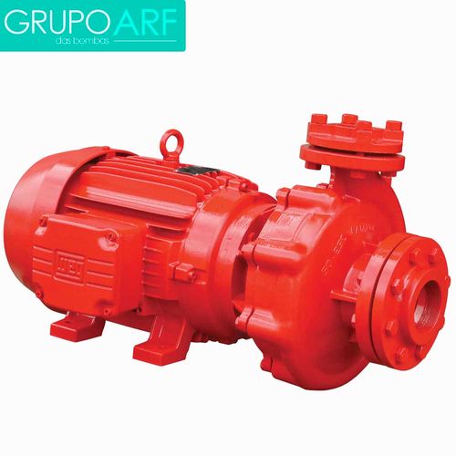 Bomba de Incendio Famac FNI 6,0Cv 161mm de Rotor 220/380/440V Trifasico Saida Flangeada