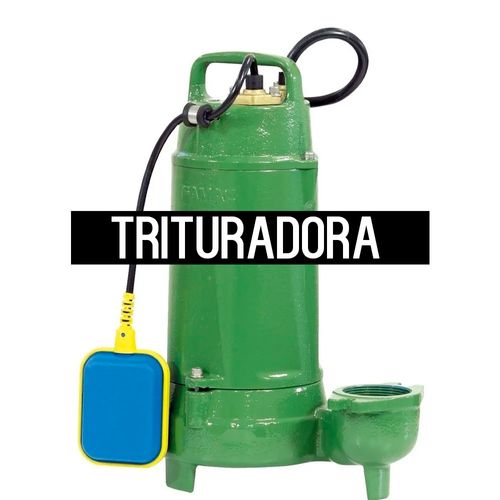 Bomba Drenagem Submersivel Famac Trituradora FBS JAC NG 300 97mm de Rotor 1,0Cv 127V Monofasico