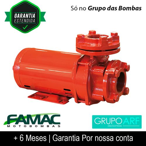 Bomba de Incendio Famac FSG IN 3,0Cv 130mm de Rotor 220/380/440V Trifasico