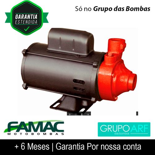 Bomba de Incendio Famac FSP-80 1Cv 220/380/440V Trifásico